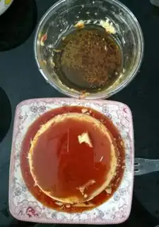 Make Caramel milk pudding step 1