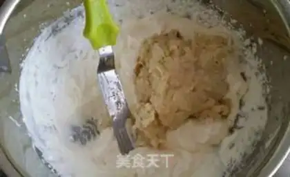 Make The durian cake step 16