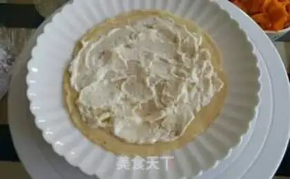 Make The durian cake step 18