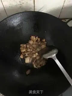 Make ♪ The beans, the meat, the noodles ♪ step 1