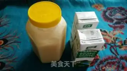 Make Cream shake step 1