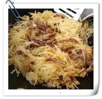 Make Dry potato spinal cord step 8