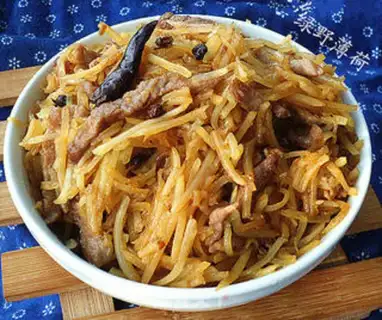 Make Dry potato spinal cord step 9