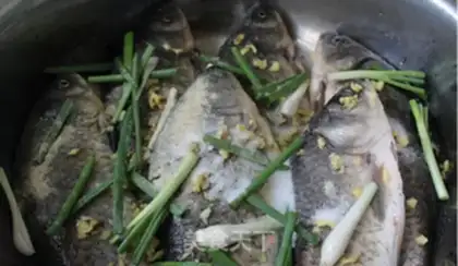 Make Dry-burned mackerel step 4