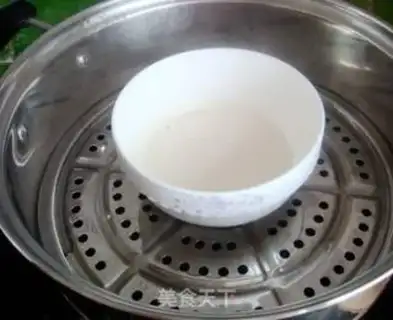 Make Bird-speaker mango pudding step 4