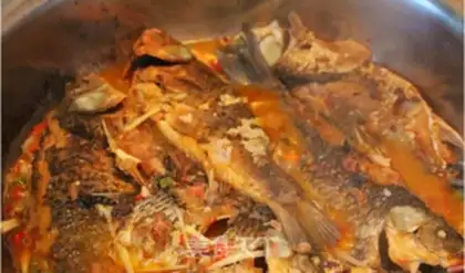 Make Dry-burned mackerel step 13