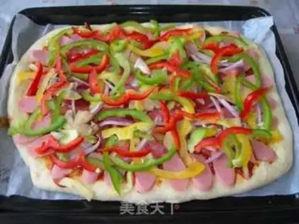 Make Weed sausage pizza step 4