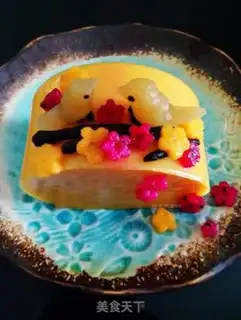 Make Bird-speaker mango pudding step 18