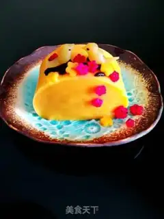 Make Bird-speaker mango pudding step 19