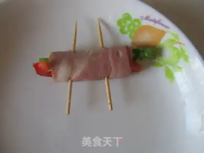 Make Bacon rolls step 5