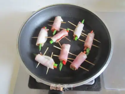 Make Bacon rolls step 6