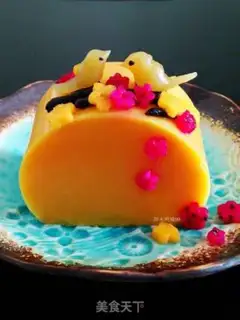 Make Bird-speaker mango pudding step 21