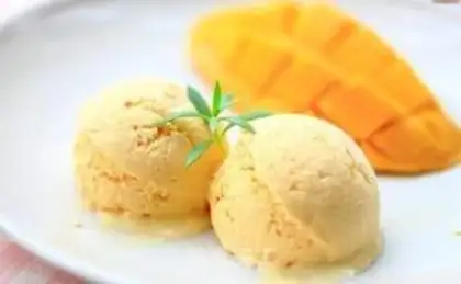Make Mango ice cream step 4