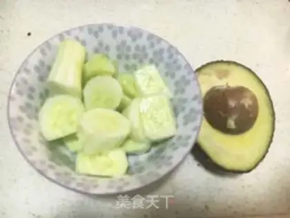 Make Butter cucumber mousse step 0