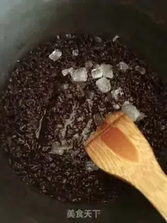 Make Coconut purple rice cake step 1