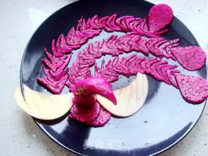 Make The phoenix of fruit platters is a blessing step 3