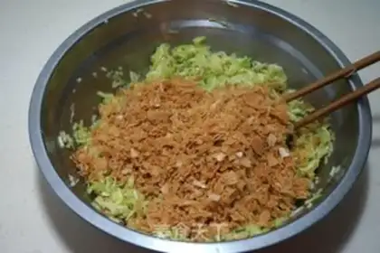 Make Pumpkin chop dumplings step 11
