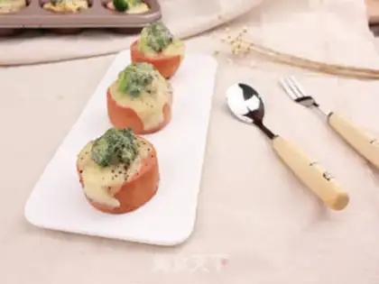 Make A little round of cheese step 10