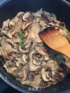 Make Mushroom pasta step 6