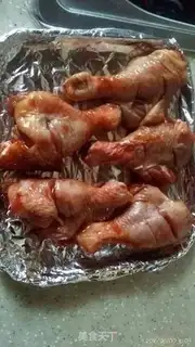 Make Chicken ham rice step 2