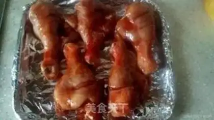 Make Chicken ham rice step 3