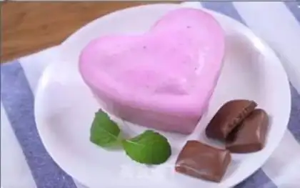 Make Flamingo ice cream step 6