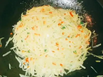 Make Spicy potatoes step 5