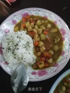 Make Curry chicken step 6