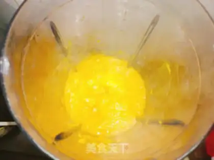 Make Pumpkin buns step 1