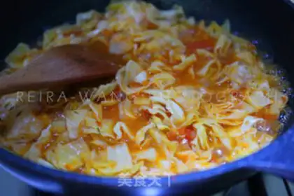 Make Cheese and cabbage for chicken step 5
