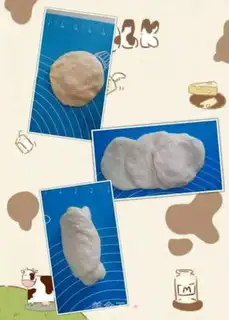 Make Chinese rose bread step 7