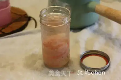 Make Peach tea step 3