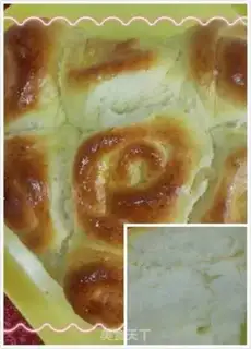 Make Chinese rose bread step 10