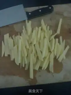 Make French fries step 3
