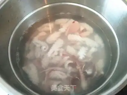Make Hot sauce and squid step 3