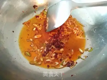 Make Hot sauce and squid step 6