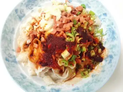 Make Oily noodles step 3