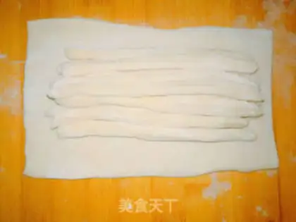 Make Long silver rolls step 6