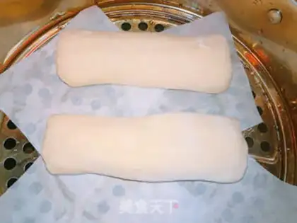 Make Long silver rolls step 8