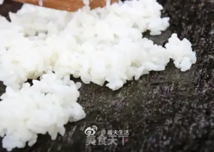 Make Sushi shrimp step 5