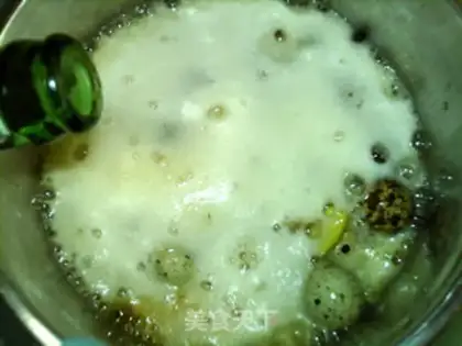Make Beer quail eggs step 3