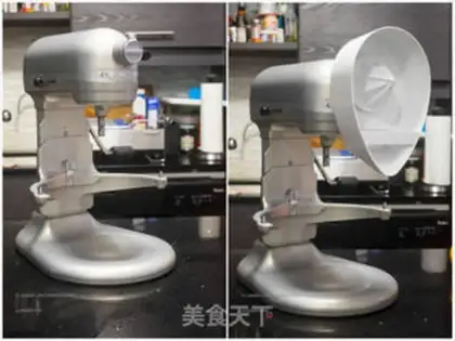 Make White Mixer Crystal Ice step 1
