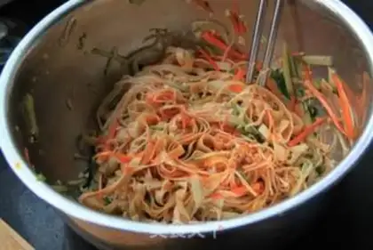 Make Frozen needle mushrooms step 4