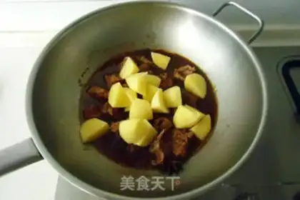 Make Potato beer duck step 5