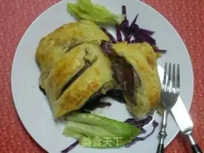 Make Wellington steak step 12