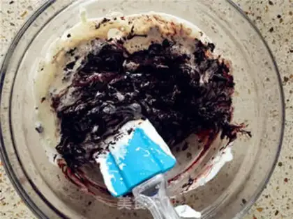 Make Chocolate softcake step 2
