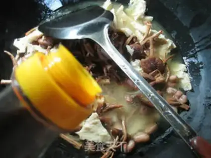 Make Peanut and rice mushrooms roasted step 5