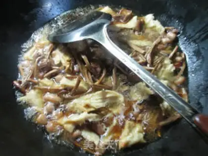 Make Peanut and rice mushrooms roasted step 8