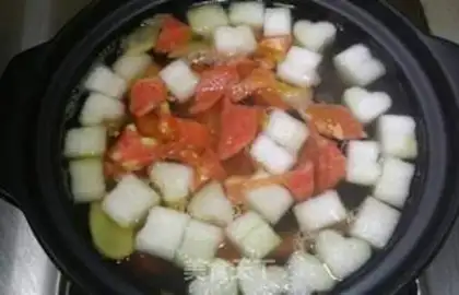 Make Tomato and egg soup step 16