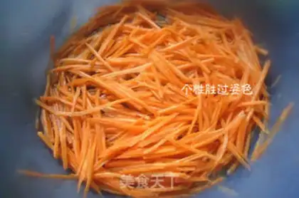 Make Spam carrots step 0